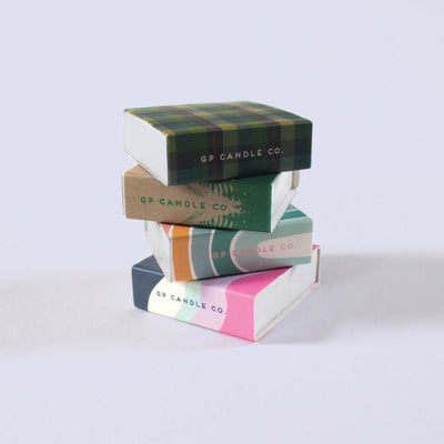 Forest Flannel Square Matchbox