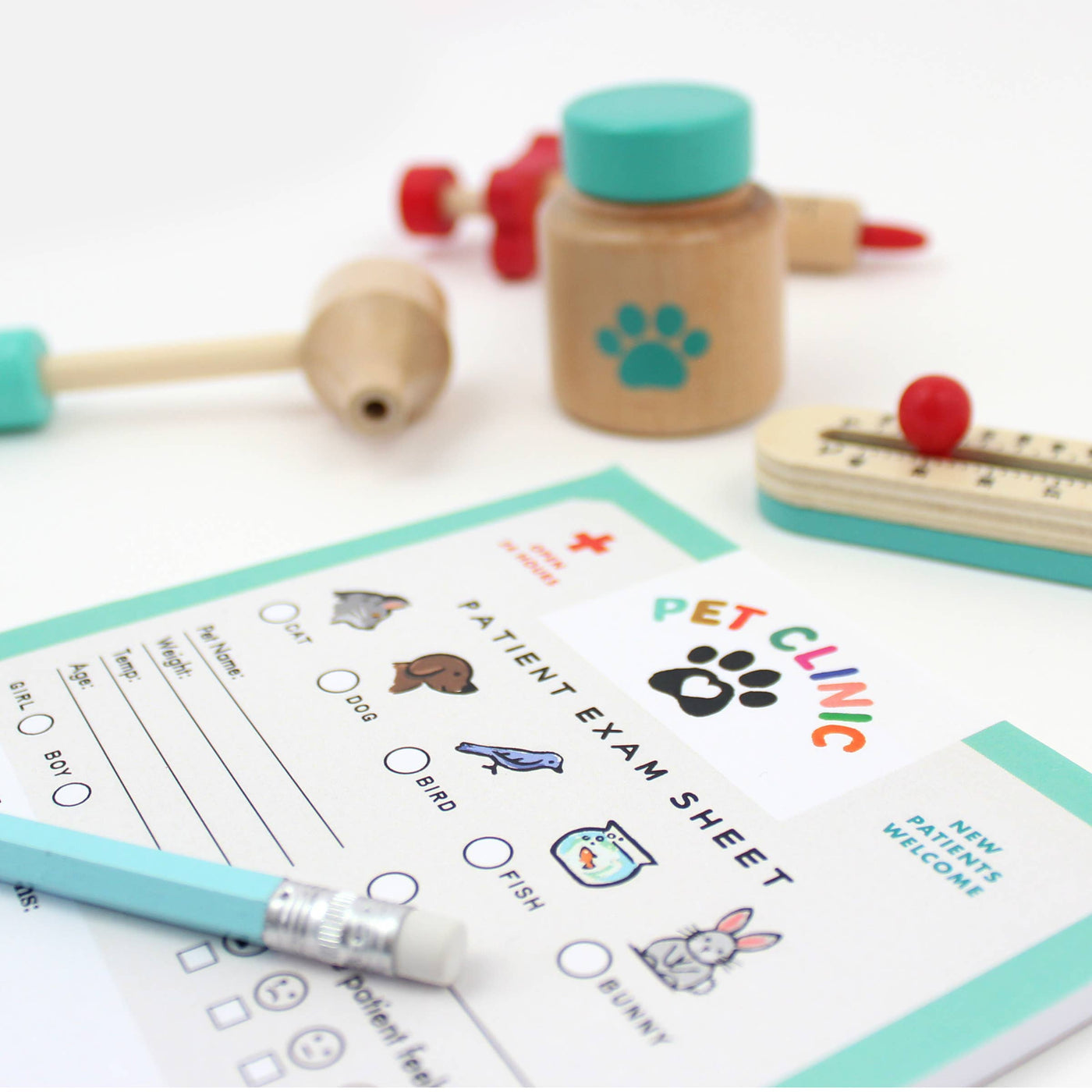 Tiny Town Play Notepad - Pet Clinic