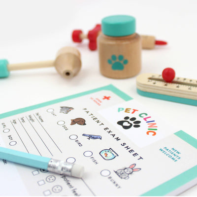 Tiny Town Play Notepad - Pet Clinic