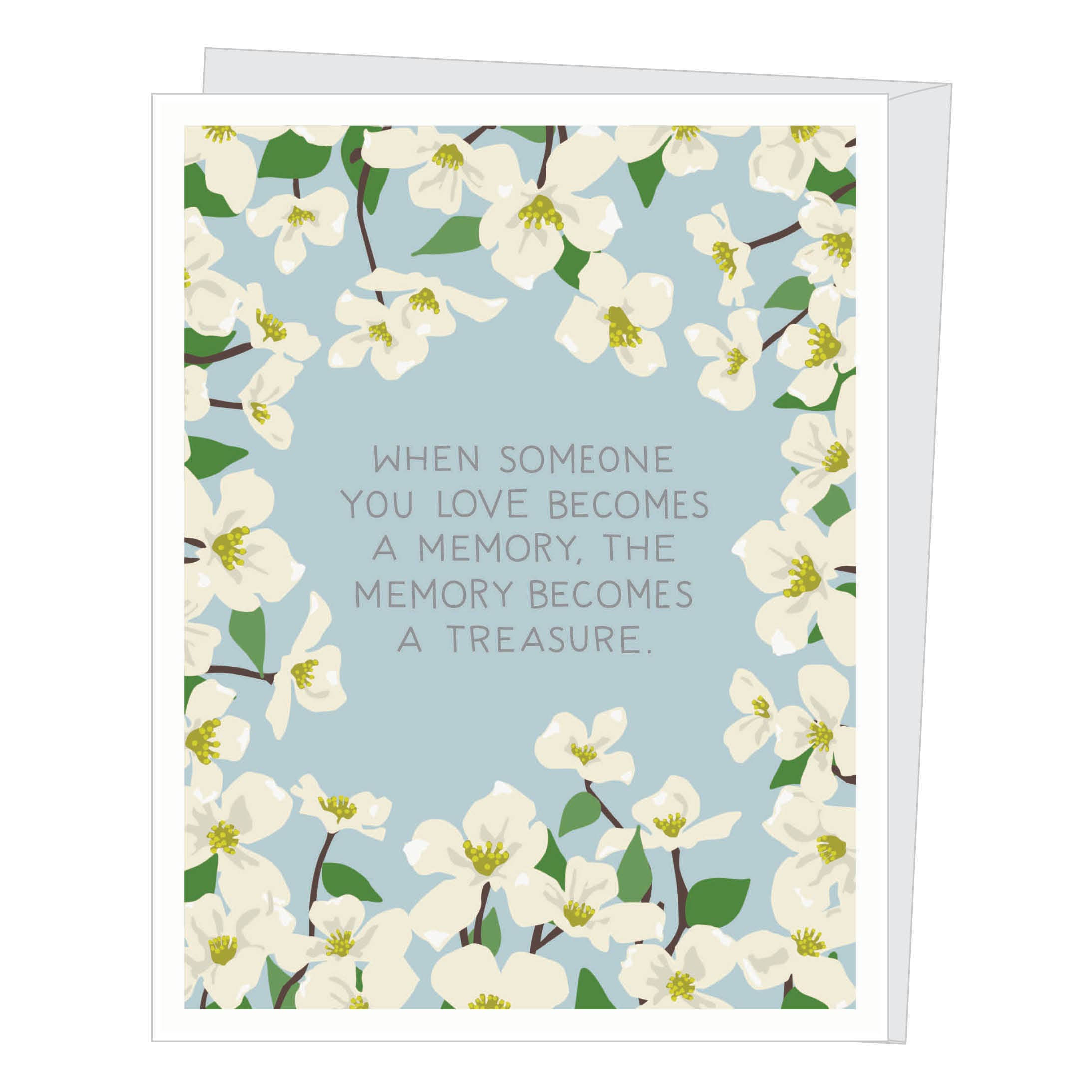Treasured Memory Sympathy Card – Greenstar Paperie