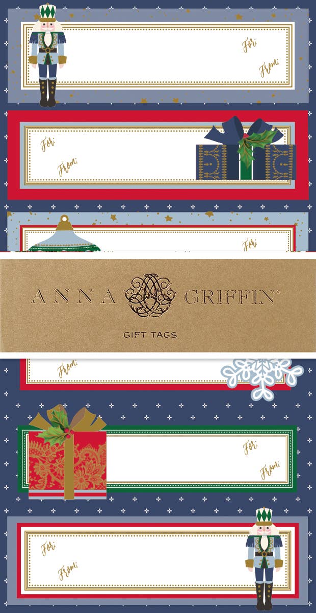 Nutcracker 3D Gift Labels