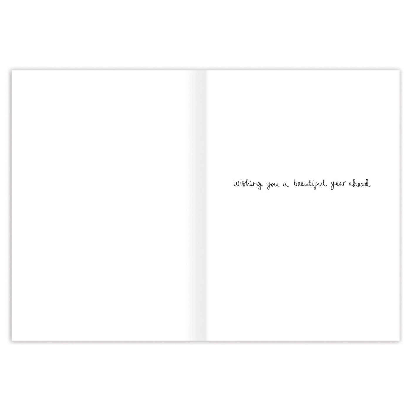 Rainbow Flowers Birthday Card