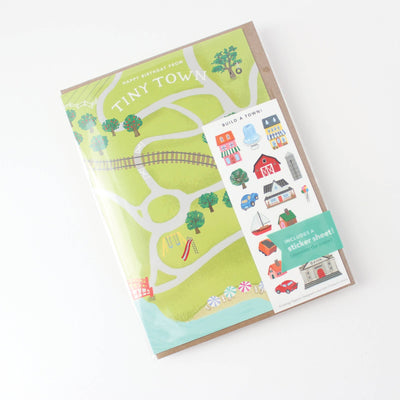 Tiny Town Sticker Scene Card