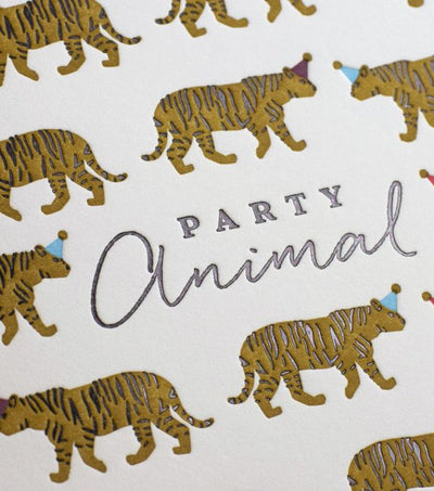 Party Animal Birthday Greeting Card