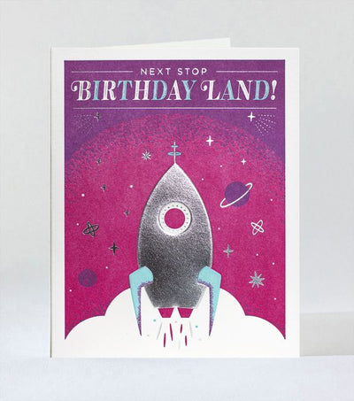 Orbit Birthday Card