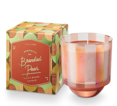 Brandied Pear Memory Lane Boxed Glass Candle