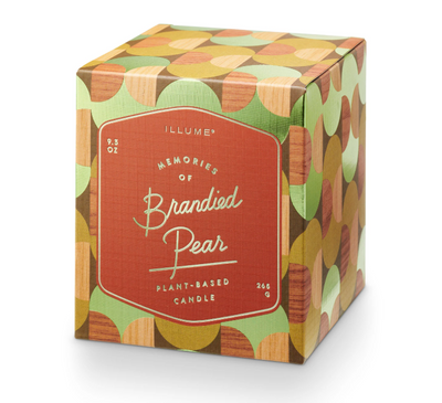 Brandied Pear Memory Lane Boxed Glass Candle
