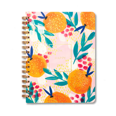 Oh, Happy Day spiral notebook