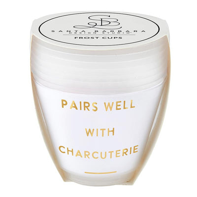 Pairs Well with Charcuterie Holiday Cups - Set of 8