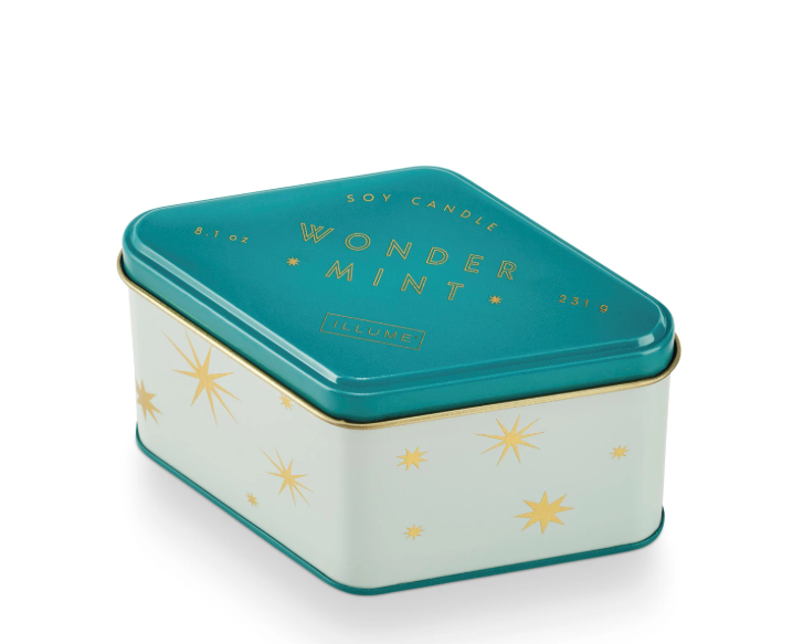 Wondermint Mini Tin Candle