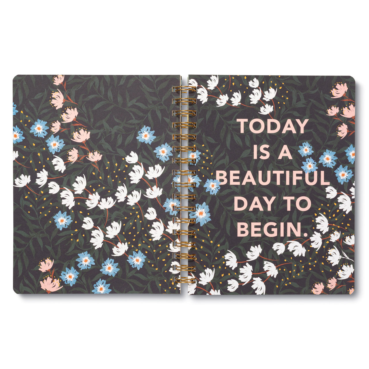 You are here, it is time, you are ready spiral notebook