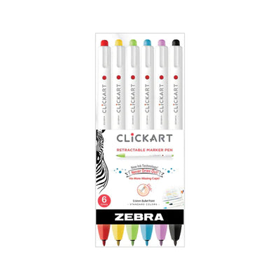 Clickart Marker Set 6 Pack