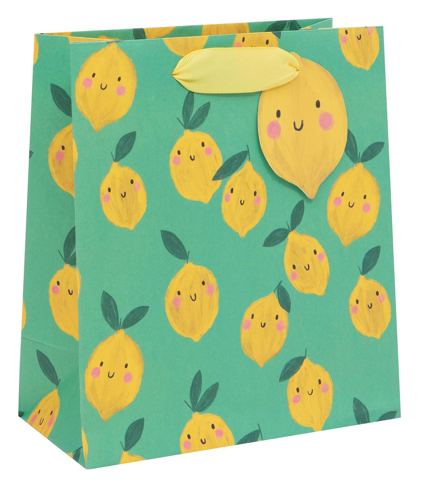 Medium Gift Bag - Peppy Lemons