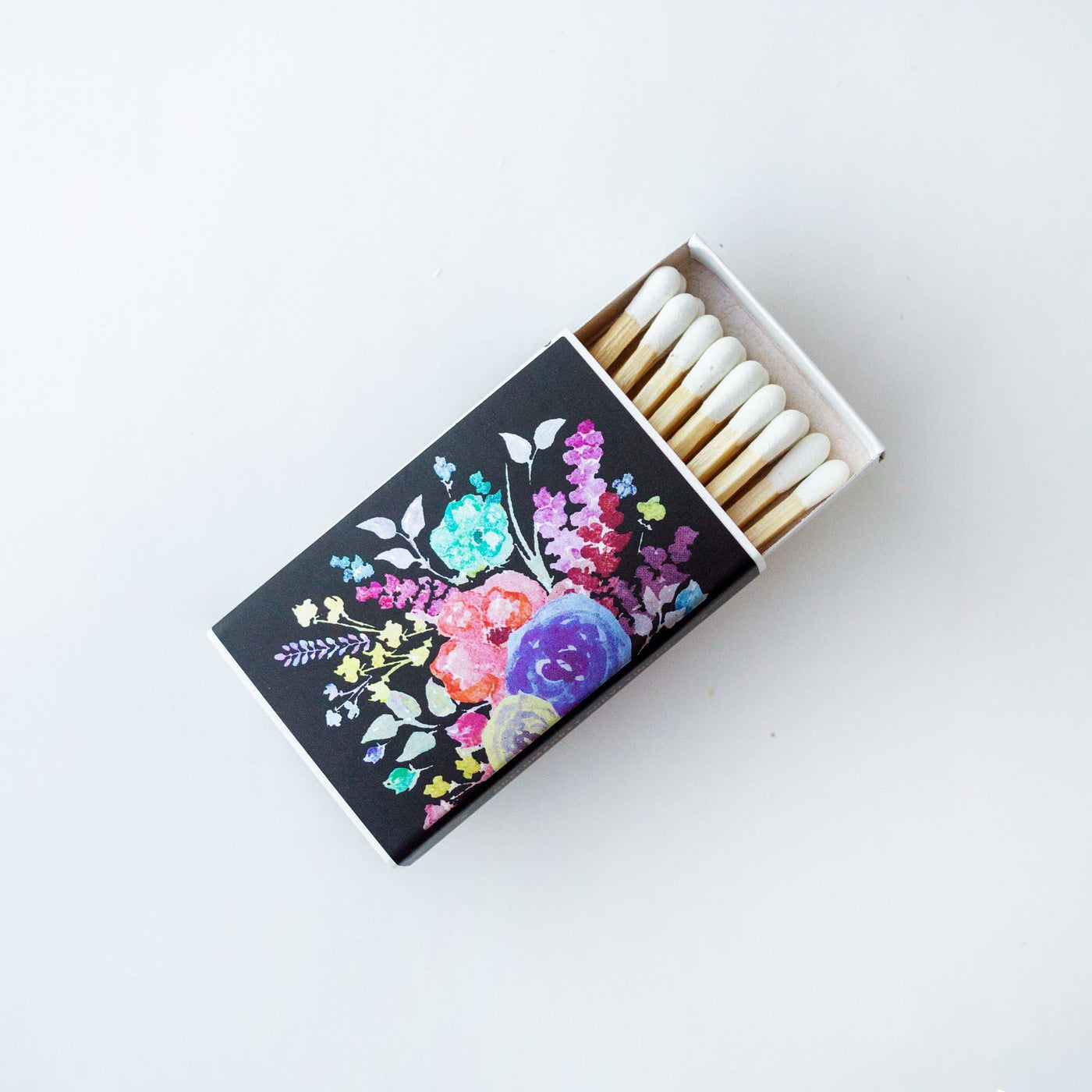 Metallic Floral - Small Matchbox