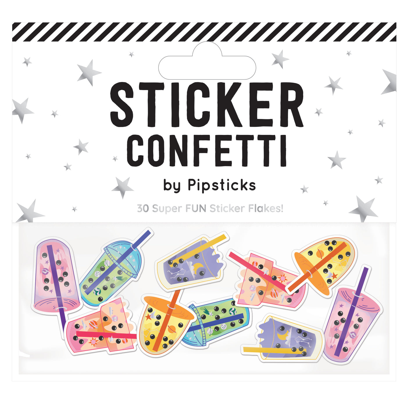 Universally Bubbly Sticker Confetti