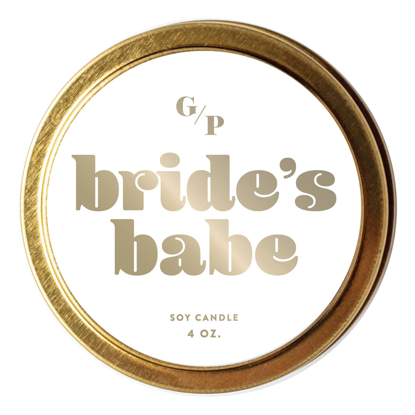 Bride's Babe Just Because 4 oz. Candle Tin