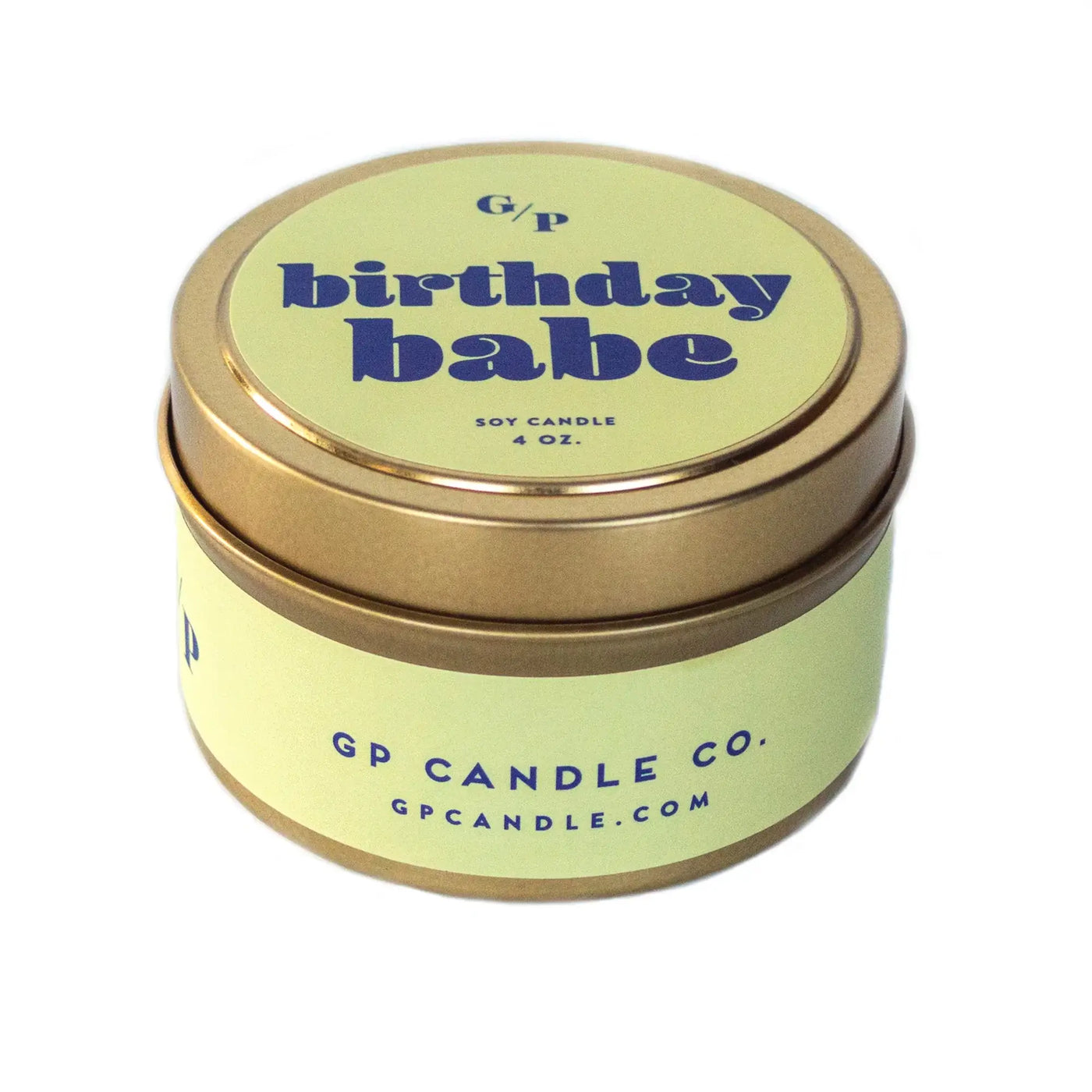 Birthday Babe Just Because 4 oz. Candle Tin
