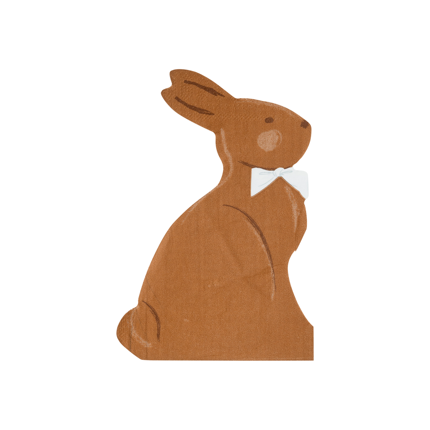 Chocolate Bunny Napkin