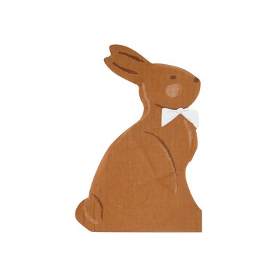 Chocolate Bunny Napkin
