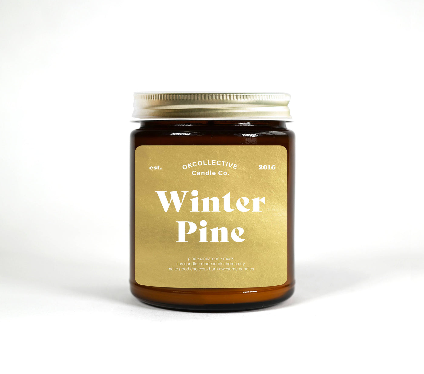 Winter Pine Soy Candle