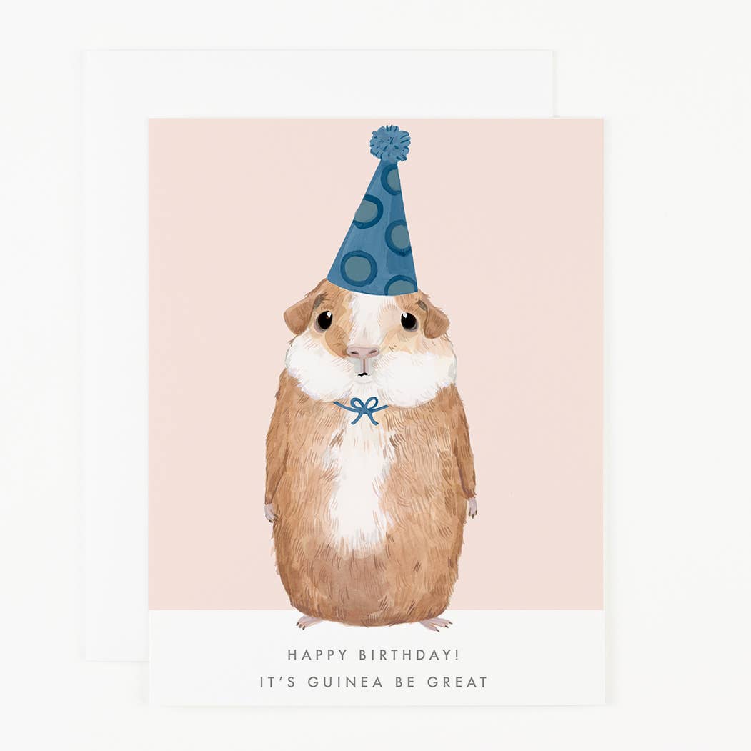 Happy Birthday Guinea Card