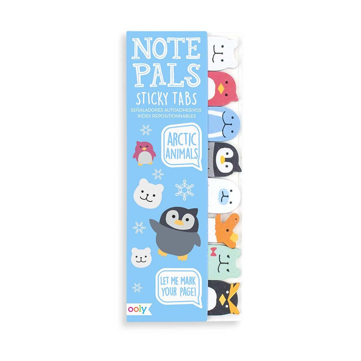 Arctic Animals Note Pals Sticky Note Pad