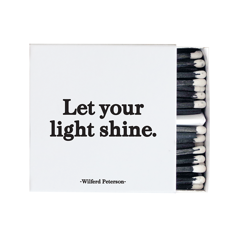 Let Your Light Shine Matchbox