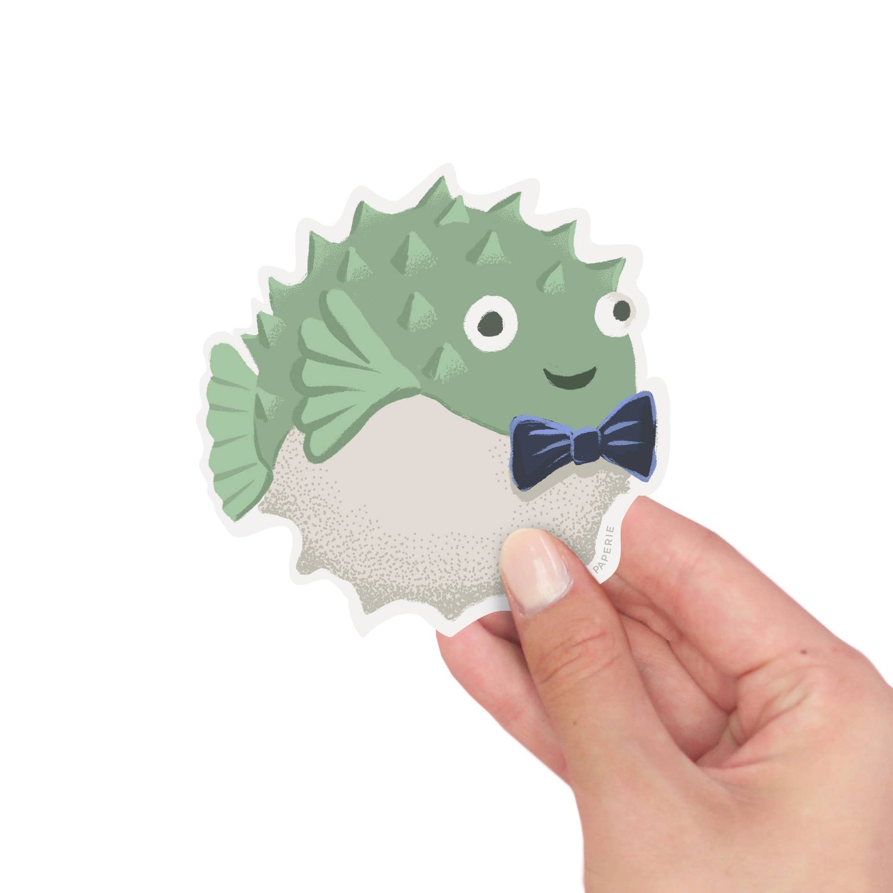 Puffer Fish Sticker – Greenstar Paperie
