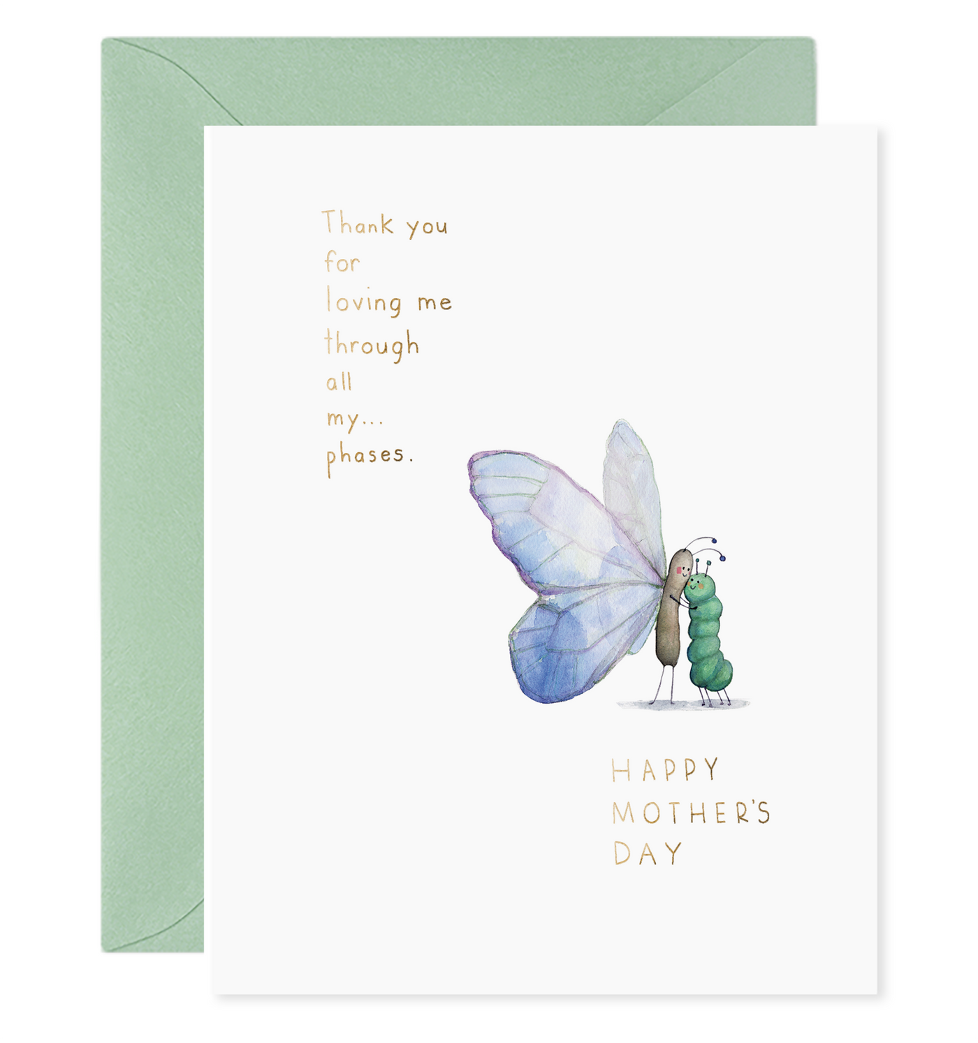 Many Phases Card Mother's Day Greeting Card