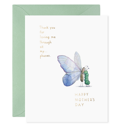 Many Phases Card Mother's Day Greeting Card