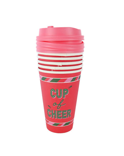Cup of Cheer To-Go Coffee Cups Set