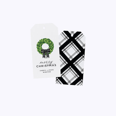 Merry Christmas Personalized Gift Tag