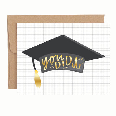 You Did It Graduation Greeting Card