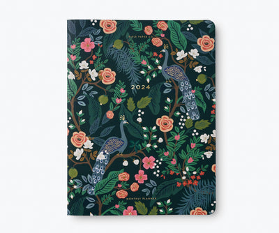 2024 Peacock 12-Month Monthy Planner