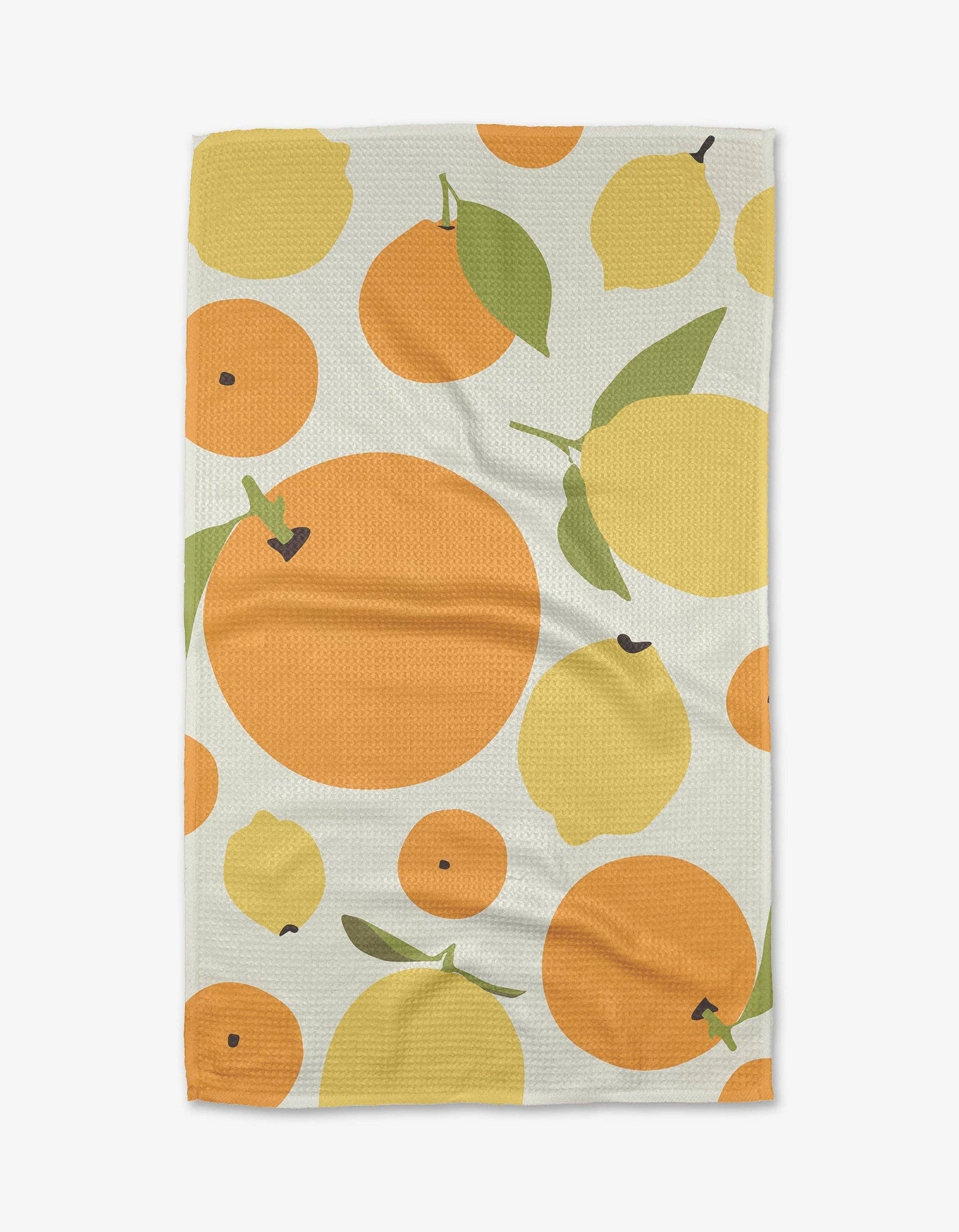 Sunny Lemons And Oranges Kitchen Towel