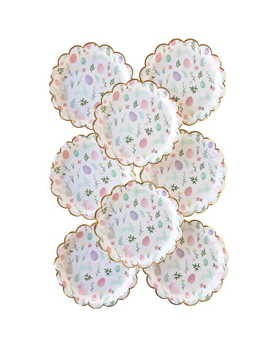 Watercolor Scatter Round 9" Plate