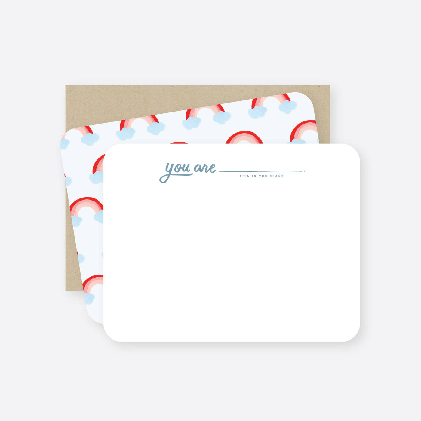 You Are _____ Flat Notecard Set