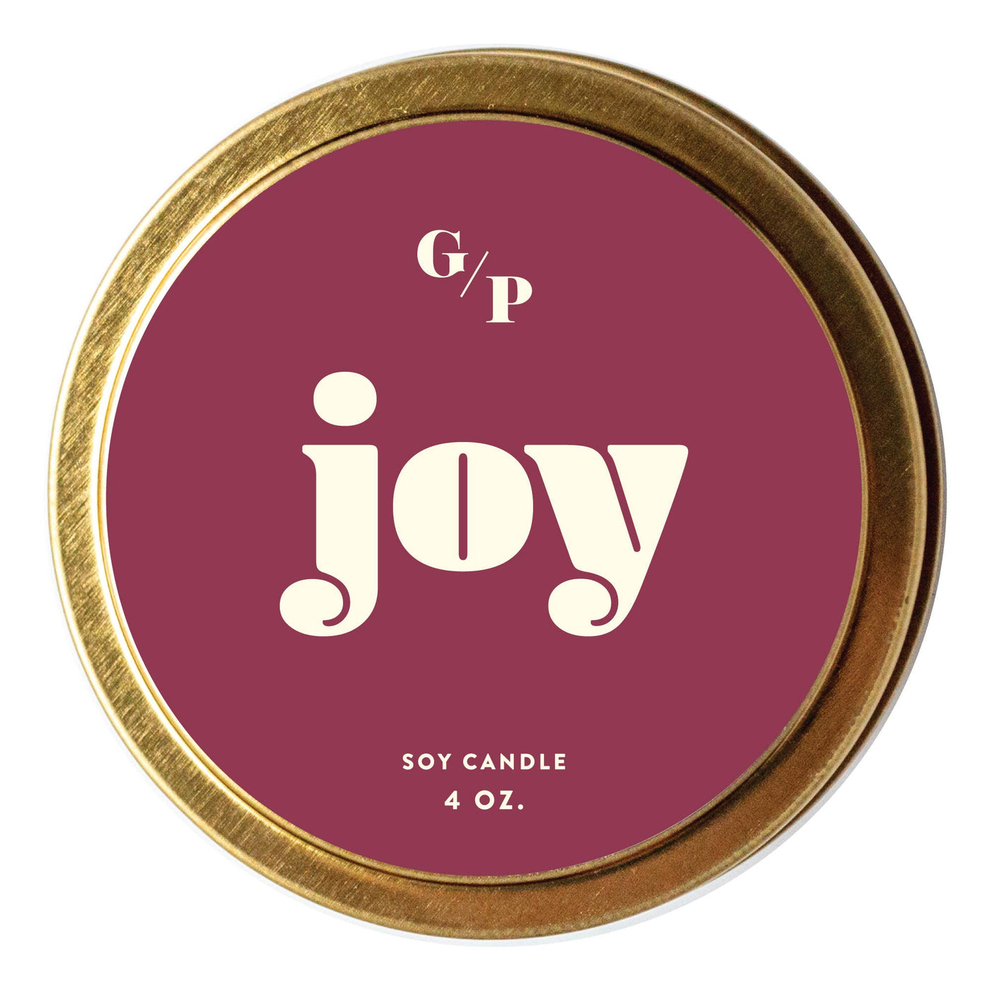 Joy Just Because 4 oz. Candle Tin